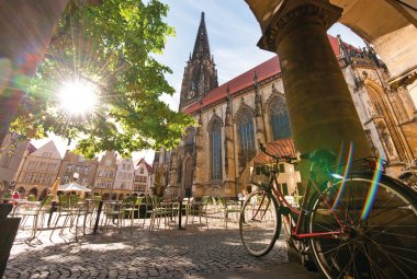 Blick auf die St. Lambertikirche - Münster © Oliver Franke/Tourismus NRW e.V.