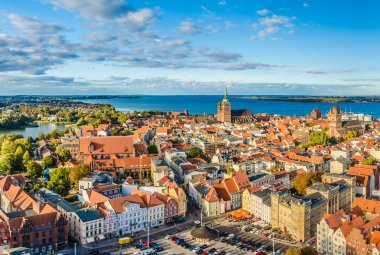 Panoramablick über Stralsund © riebevonsehl - stock.adobe.com