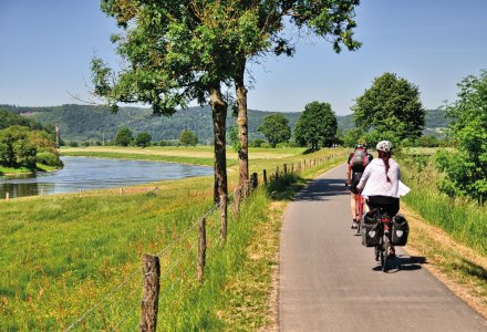 Fahrradtour an der Weser