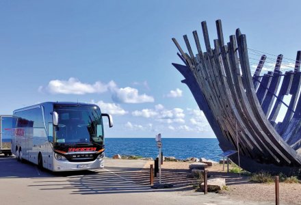 Bus auf Bornholm