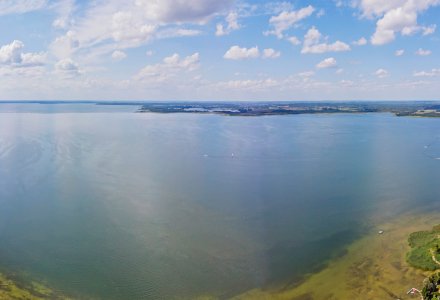 Blick auf Jezioro Sniardwy - Größter See Polens