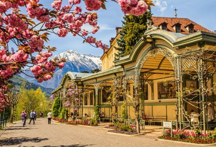 Wandelhalle entlang der Passerpromenade