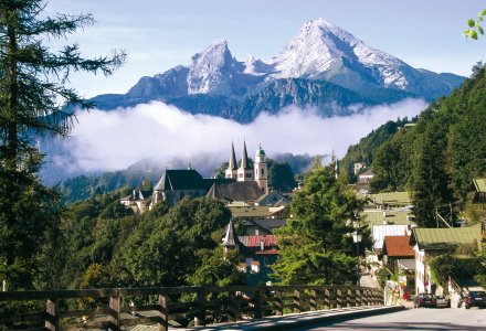 Berchtesgaden mit Watzmann und Lockstein